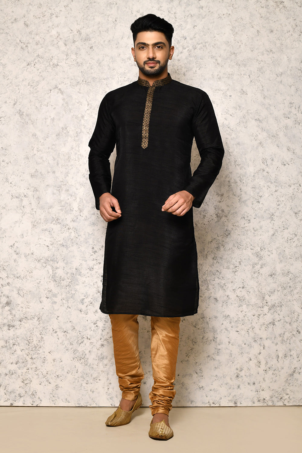Grey Colour Jacquard Fabric With Pattern Work Jacket Set