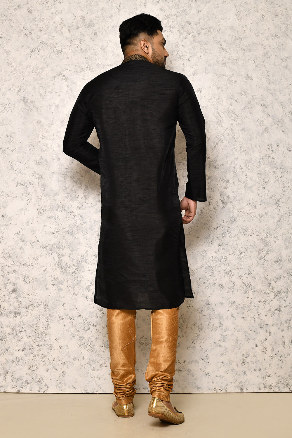Grey Colour Jacquard Fabric With Pattern Work Jacket Set